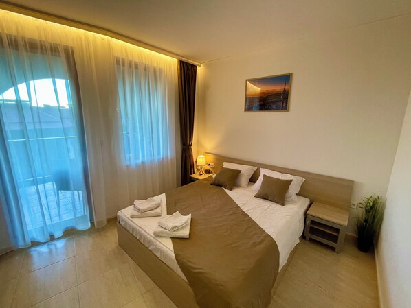 1 Schlafzimmer, Bügeleisen/Bügelbrett, Reisekinderbett, kostenloses WLAN