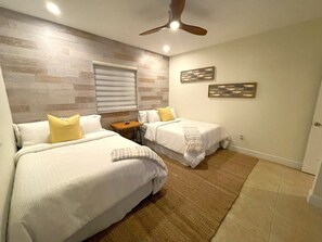 2 bedrooms, iron/ironing board, travel cot, free WiFi