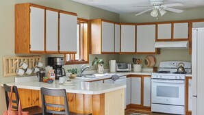 Coffee/tea maker, fridge, microwave, oven - Cheerful Lutsen getaway 4bdrms and wifi (Lutsen)