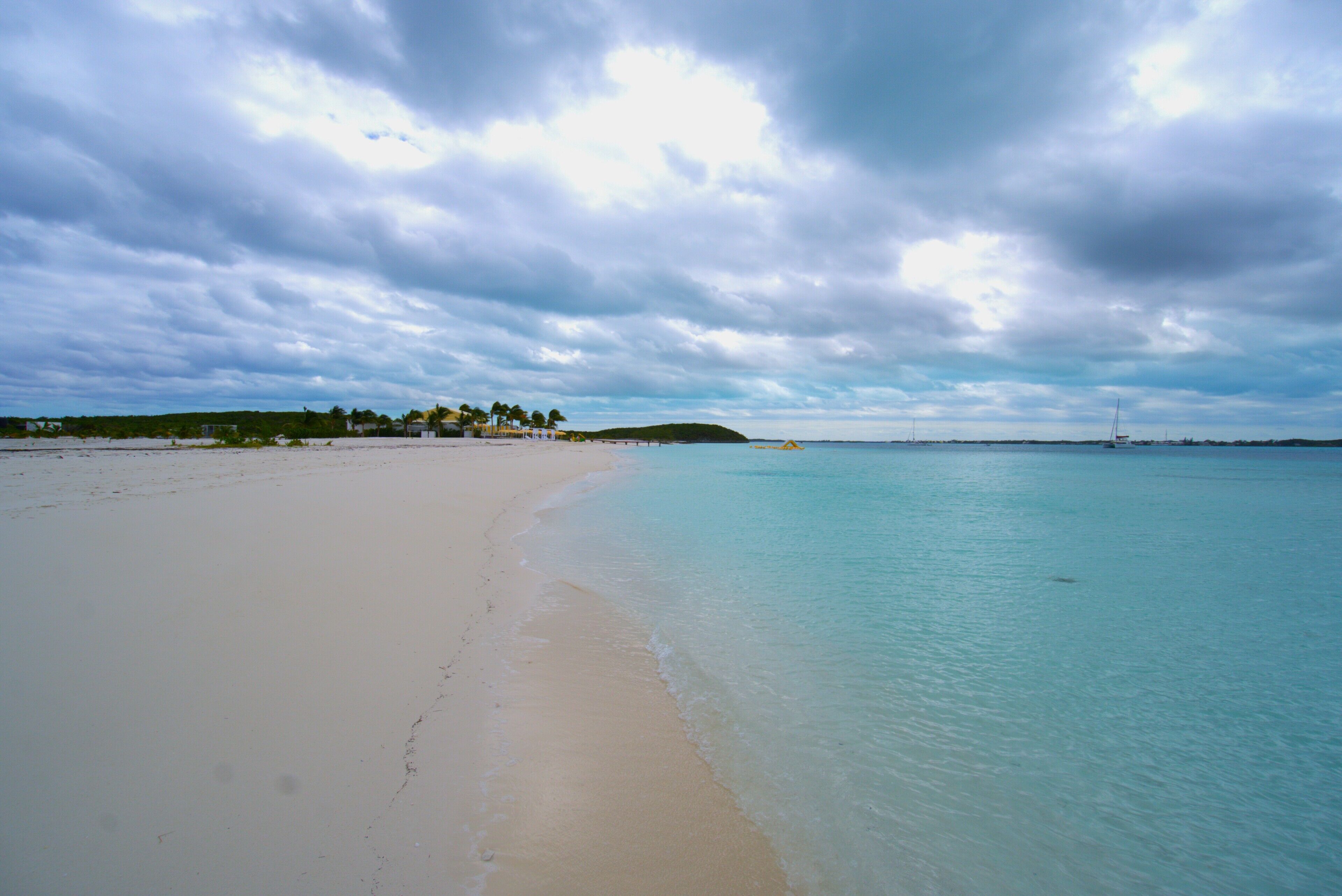 Plage privée, sable blanc