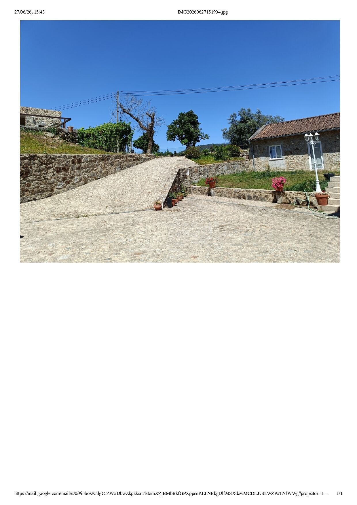 Área da propriedade