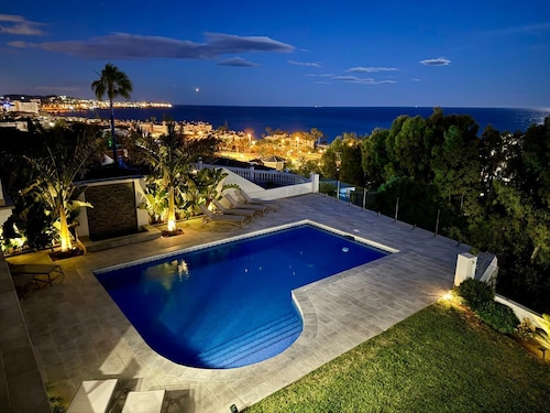Luxury Villa,10 Pers,  5 Bedrooms, Sea View Villa in Costa del Sol
