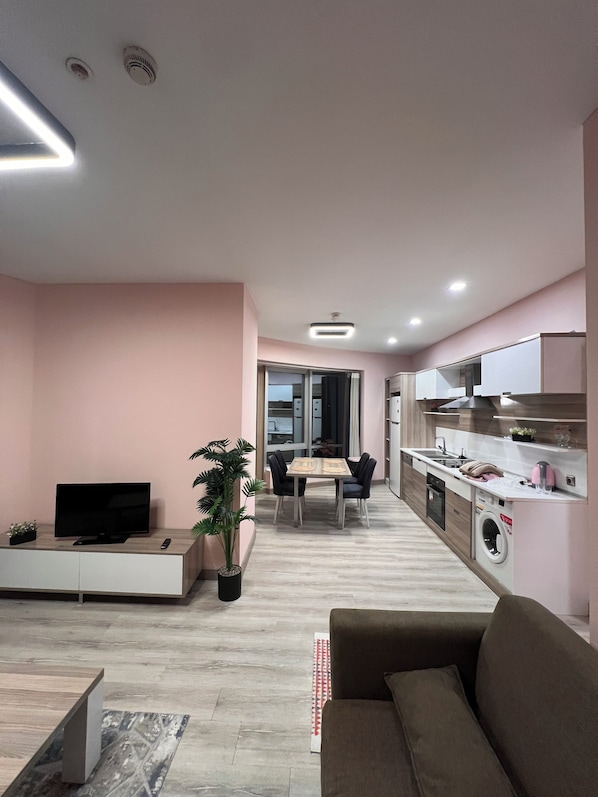 Family Suite, Pool View | Private kitchen - MODERN APARTMENT (Istanbul)
