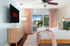 5 bedrooms, iron/ironing board, travel crib, WiFi