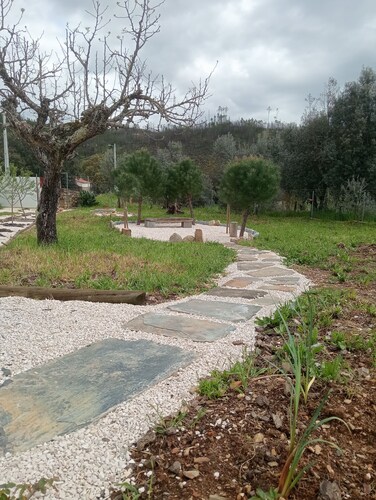 Casinha das Estrelas, located in a village (Cerejeira) in the interior of the country