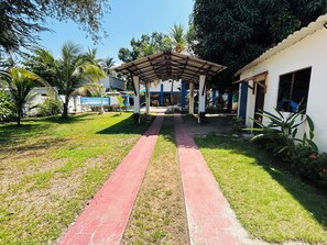 Overnattingsstedets uteområder