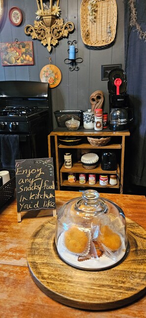 Interior - 1880s country Victorian getaway with dark eclectic decor (Centreville)