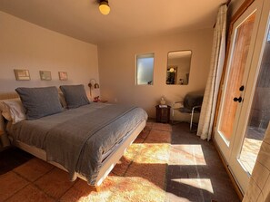 1 bedroom, iron/ironing board, travel crib, free WiFi