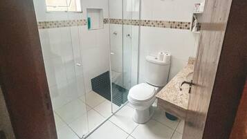 Sabonete, papel higiênico