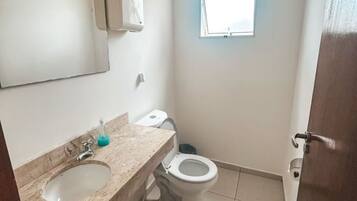 Soap, toilet paper