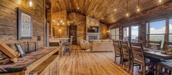 Get away and relax at Elk Ridge, a modern lodge in the mountains of Ruidoso.