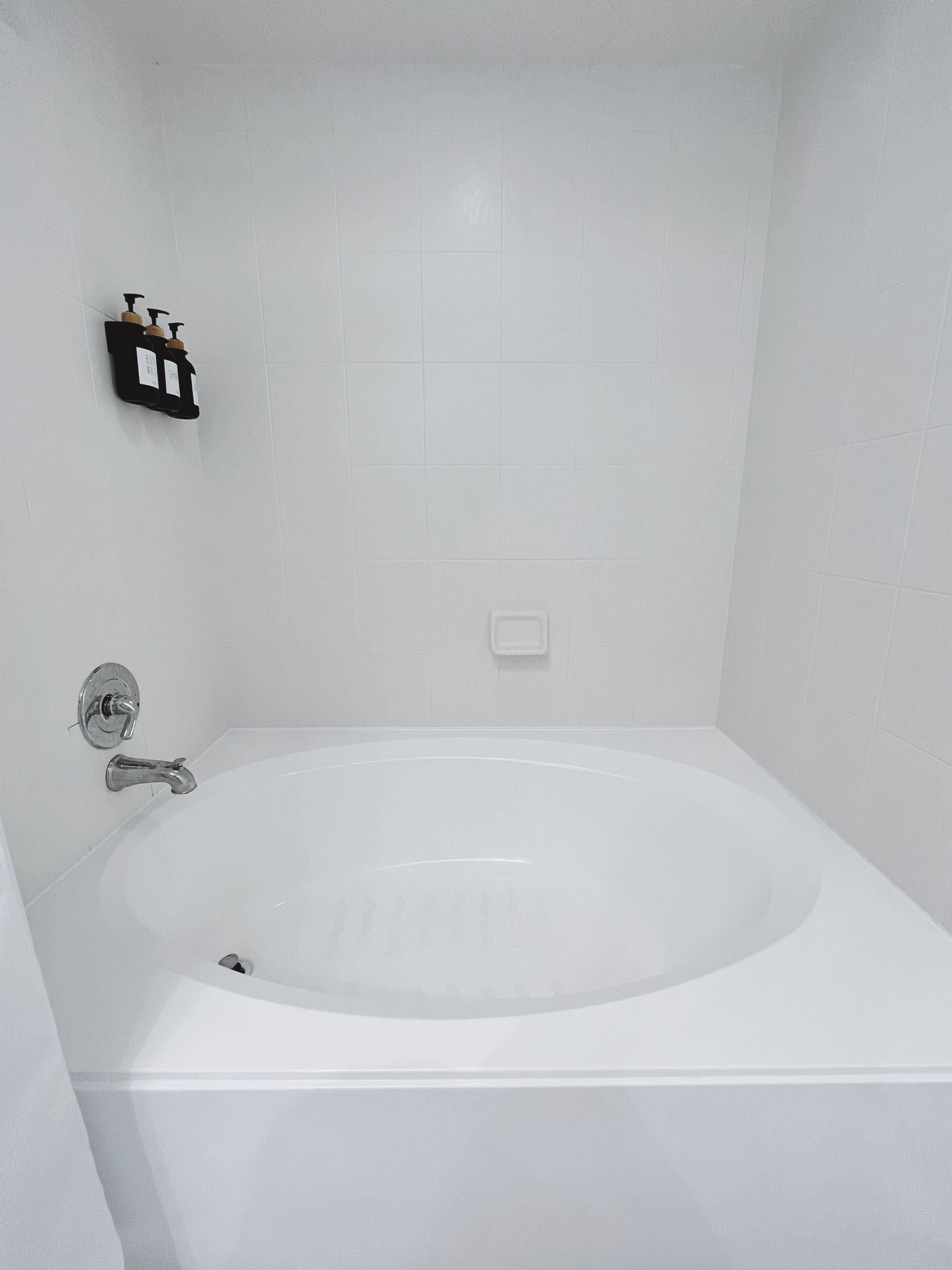 Garden bath tub in master bathroom!