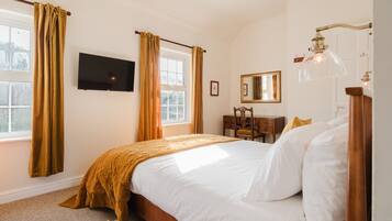 1 makuuhuone, työpöytä, ilmainen Wi-Fi, vuodevaatteet