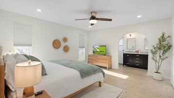 4 bedrooms, iron/ironing board, travel cot, free WiFi