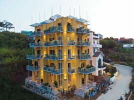 Framhlið gististaðar