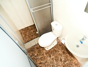 Towels, soap, toilet paper