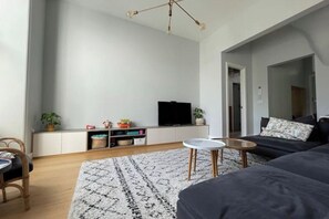 Living area - Wonderful 2 bedroom flat with terrace (London)