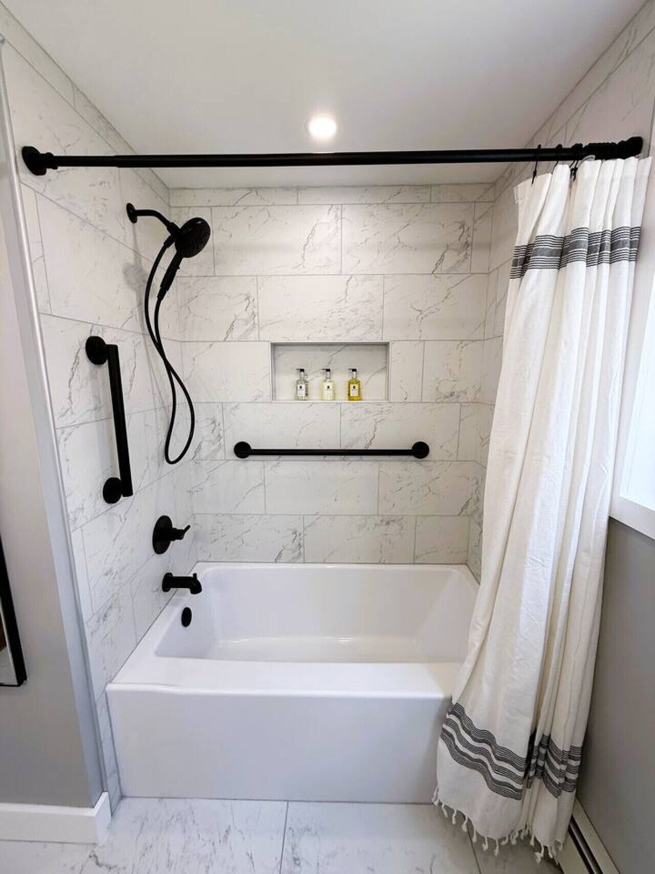 Hair dryer, towels