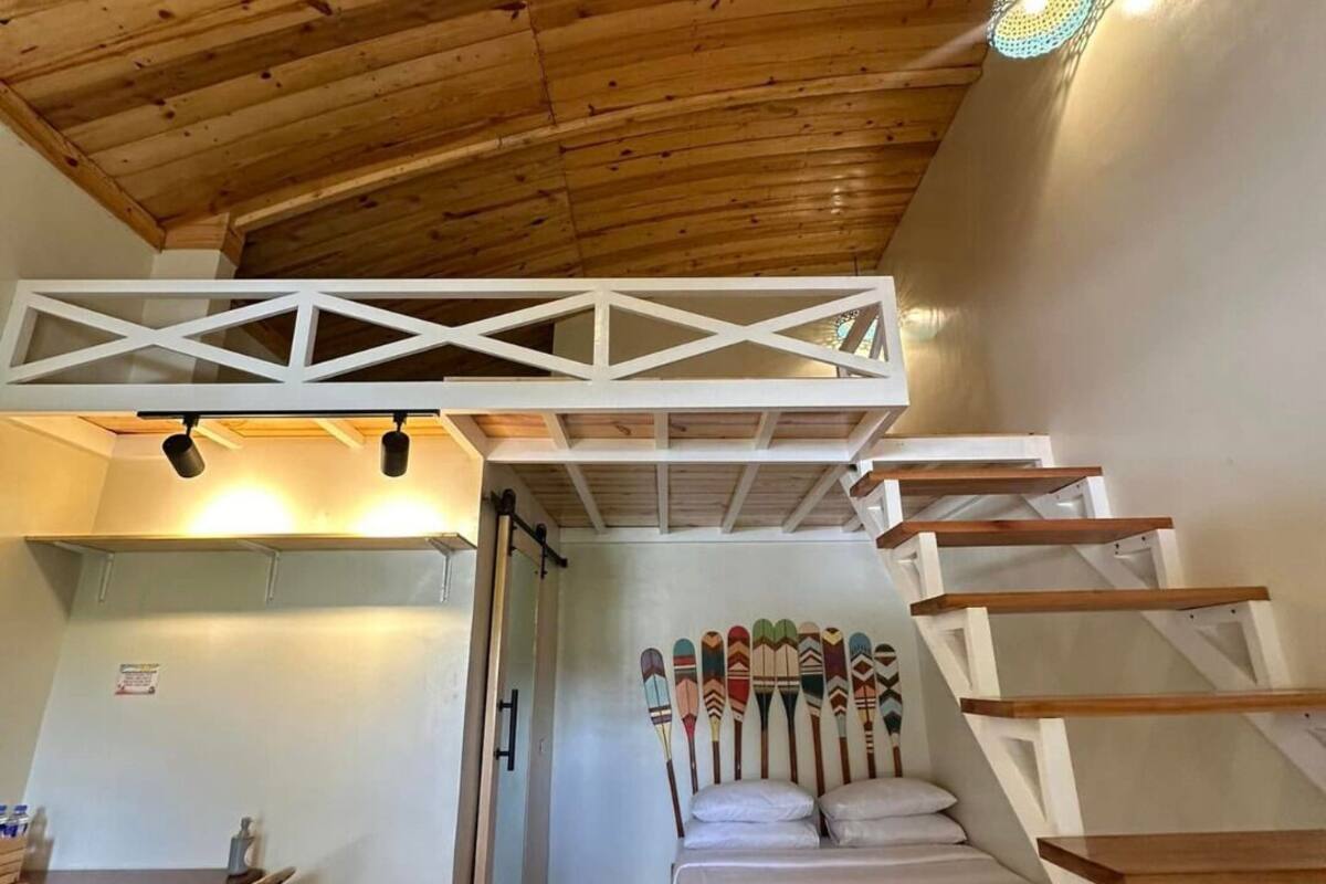 Deluxe-Vierbettzimmer, Balkon, Strandblick
