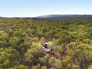 Aerial view - HeartStone Hill by Tiny Away (Castlemaine)