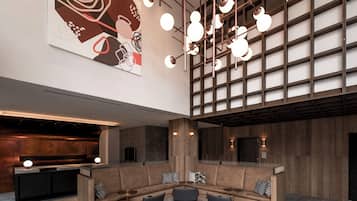 Àrea amb seients del vestíbul