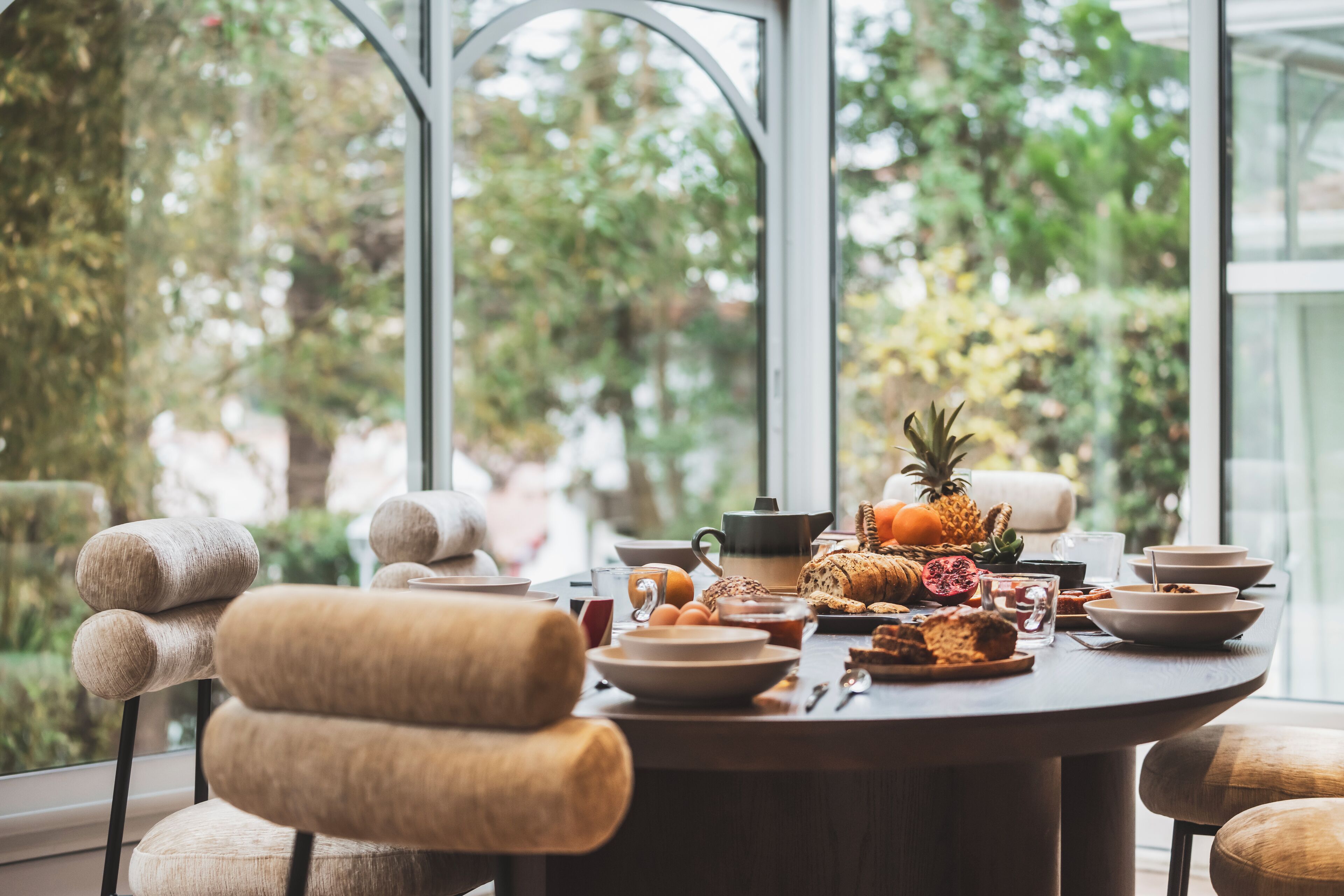 อพาร์ทเมนท์สำหรับครอบครัว, 3 ห้องนอน, วิวเมือง | บริการอาหารในห้องพัก