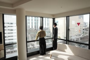 Quarto quádruplo luxo | Vista para a cidade