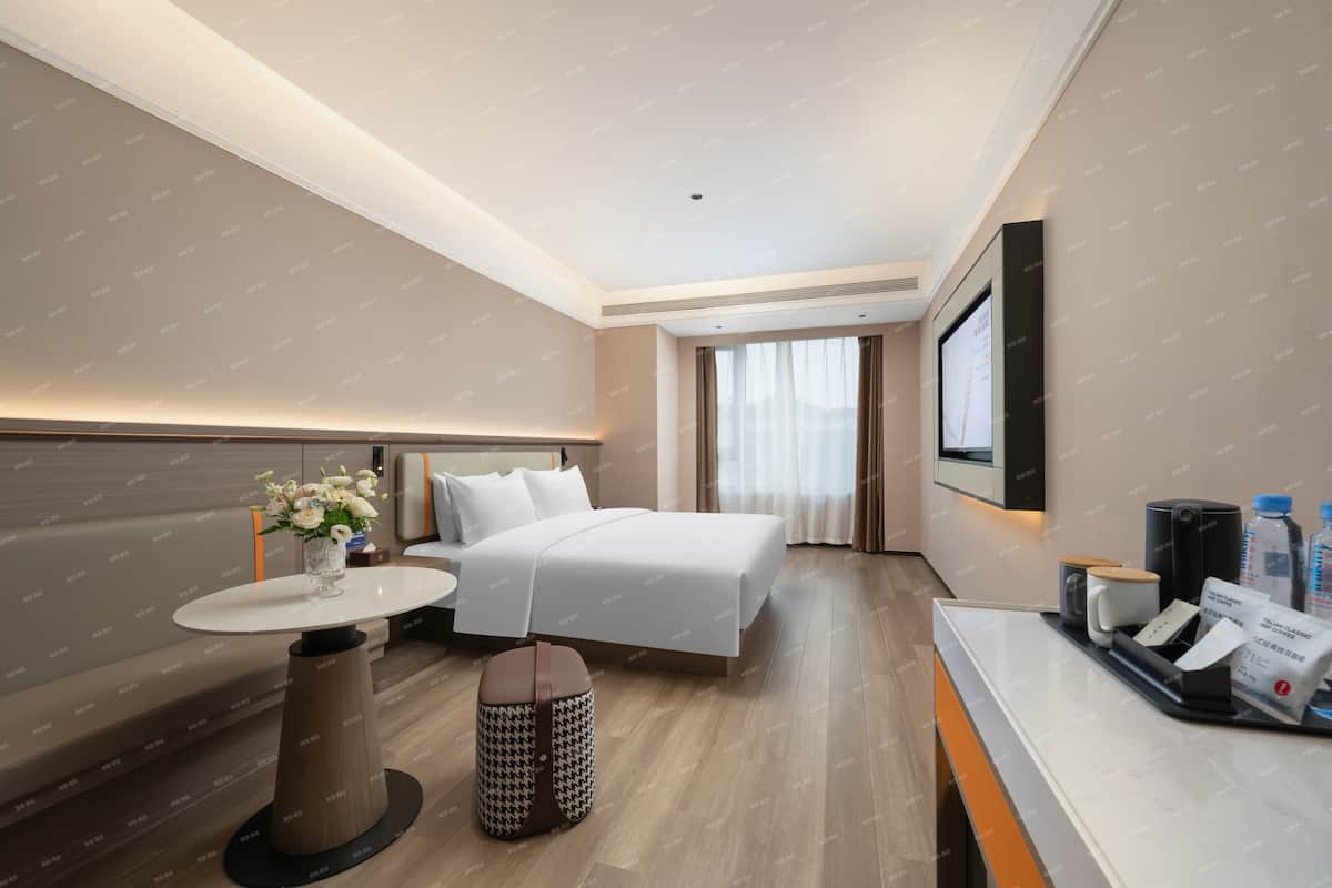Classic Double Room, City View | Premium bedding, blackout curtains, iron/ironing board (on request)