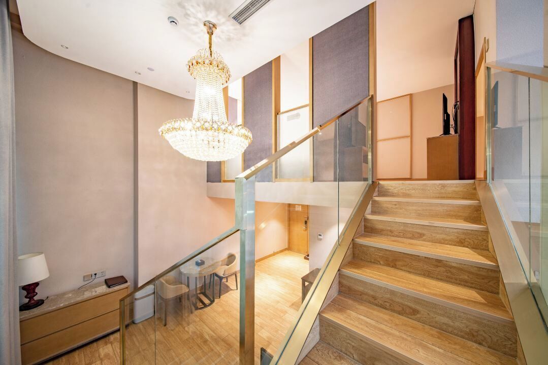 Suite superior | Espacio para trabajar con un portátil, cortinas opacas, wifi gratis