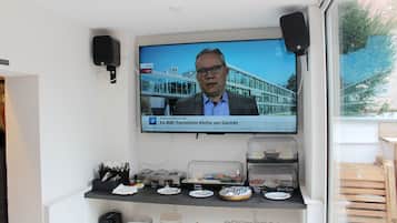 Daily buffet breakfast (EUR 15 per person)