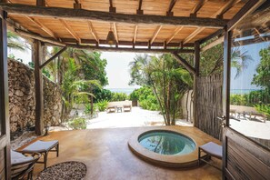 Honeymoon kamer, uitzicht op oceaan | Kameruitzicht