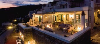 Tinos Grand Villa Experience with stunning view