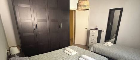 5 slaapkamers, beddengoed