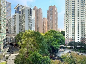 Comfort Apartment, 3 Bedrooms, Kitchen, City View | View from room - Tyms 3BR 2BA Apt Near Stadium Line 1 4 (Shanghai)