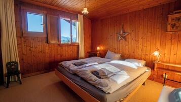 3 chambres, draps fournis