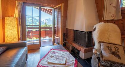 Die Wohnung befindet sich in La Barboleuse, ca. 150 m von der Skipiste Croix-de-Chaux - Gryon entfer