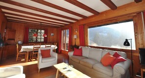 Fernseher, Kamin