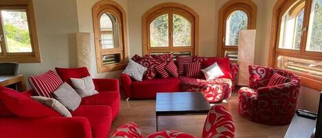 TV, fireplace, DVD player