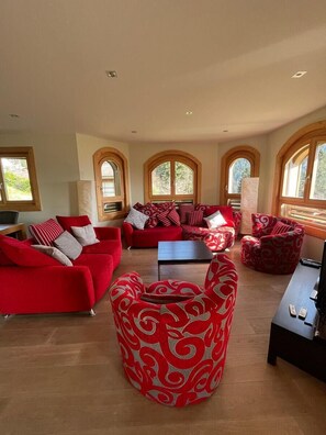 TV, fireplace, DVD player - The chalet is located 1km from the start of the Barboleuse gondola linking the Villars-Gryon-Les Dia (Gryon)