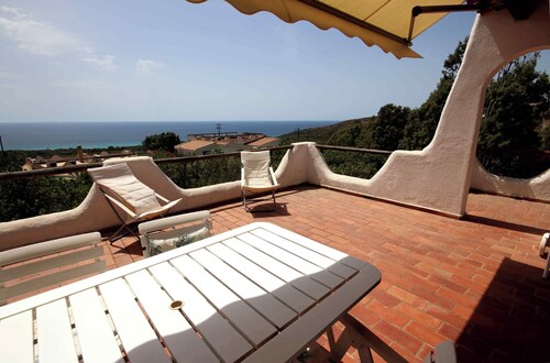 Freistehende Villa Meerblick Parkplatz WiFi Terrasse Spül- u. Waschmaschine Hund