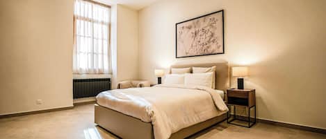 2 chambres, fer et planche Ă repasser, Wi-Fi, draps fournis