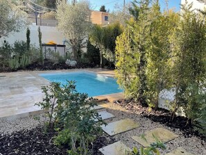 Pool - LX133 Villa jardin, piscine privée et calme absolu (Villeneuve-Loubet)