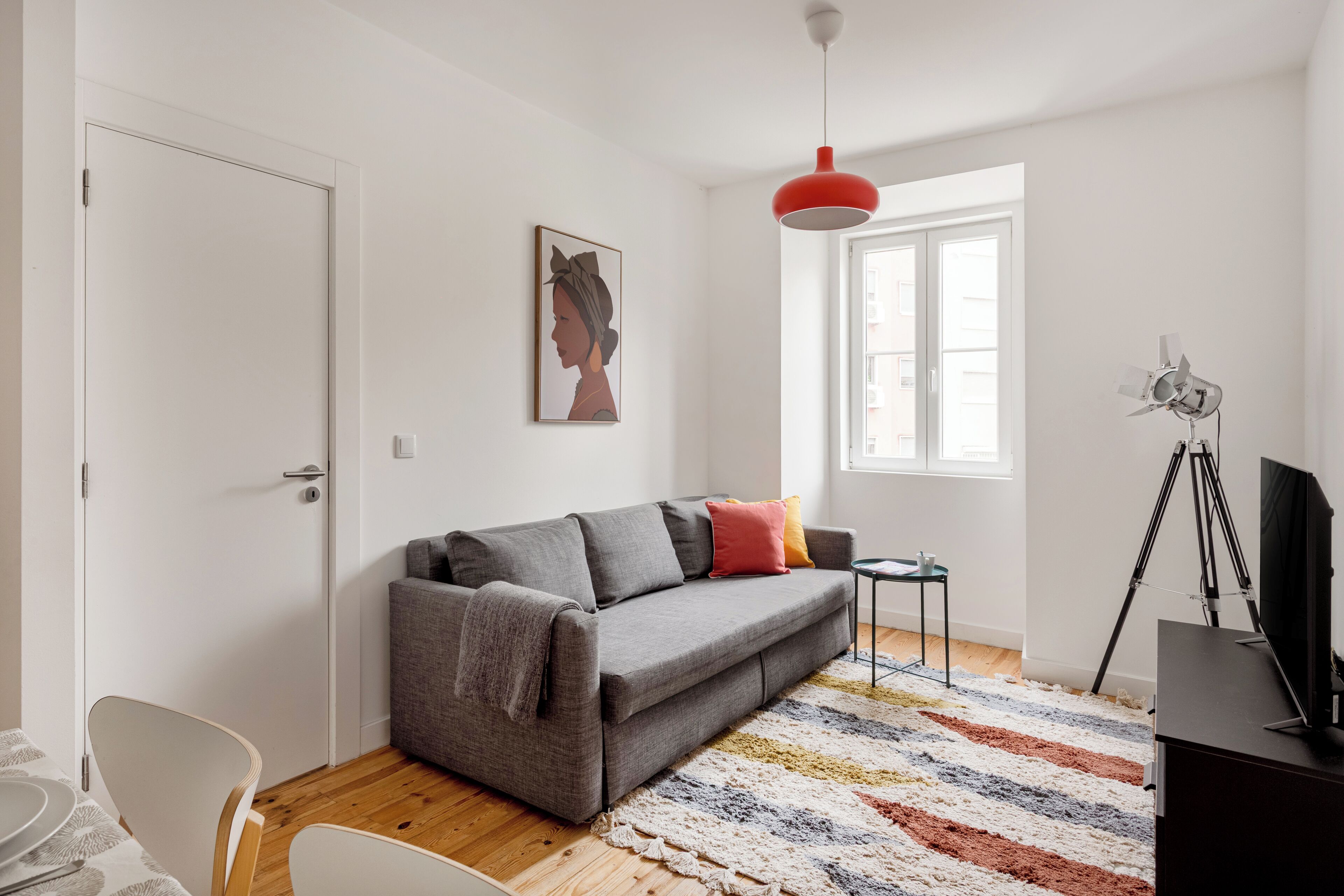 City Apartment, 2 Bedrooms, Non Smoking | Living area | 43-inch Smart TV with cable channels