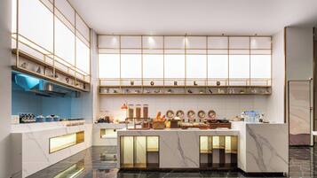 Sarapan bufet setiap hari (CNY 38 seorang)