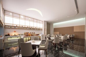 Petit déjeuner buffet (38 CNY par personne)