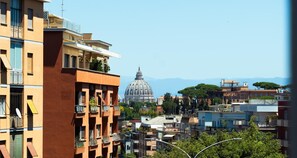 Blick von der Unterkunft