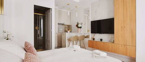 Strykejern/-brett, wi-fi og sengetøy