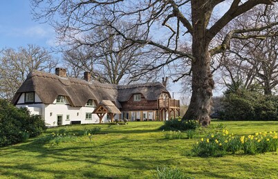 18th Century Thatched House on the Edge of the New Forest with large Jacuzzi