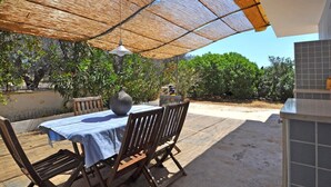 Outdoor dining - Villetta Certosina 1 -  Villa just a few meters from the sea (Alliste)
