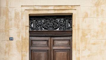 Facciata della struttura